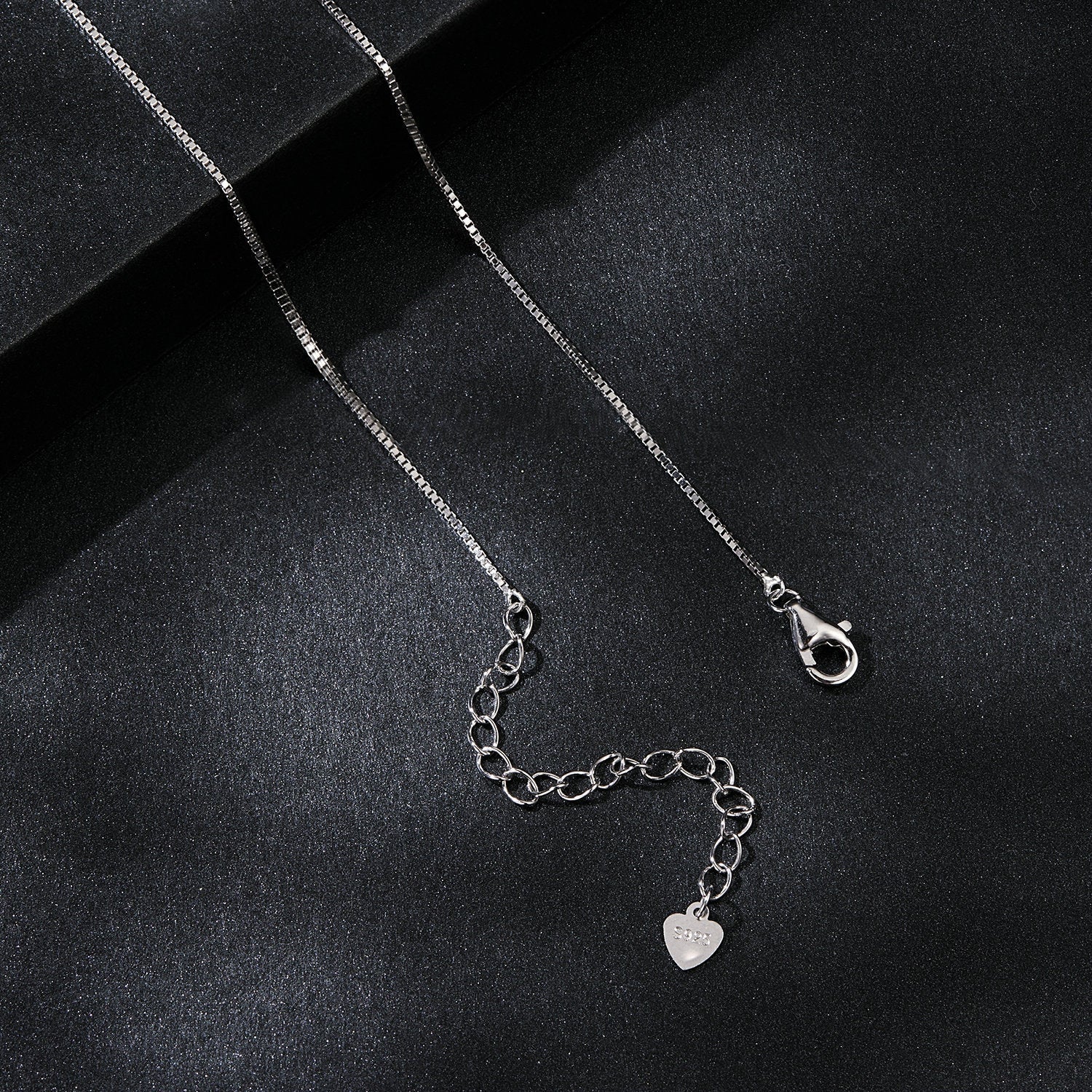 925 Sterling Silver 4mm 0.245ct Moissanite Necklace for Women  DestGlow