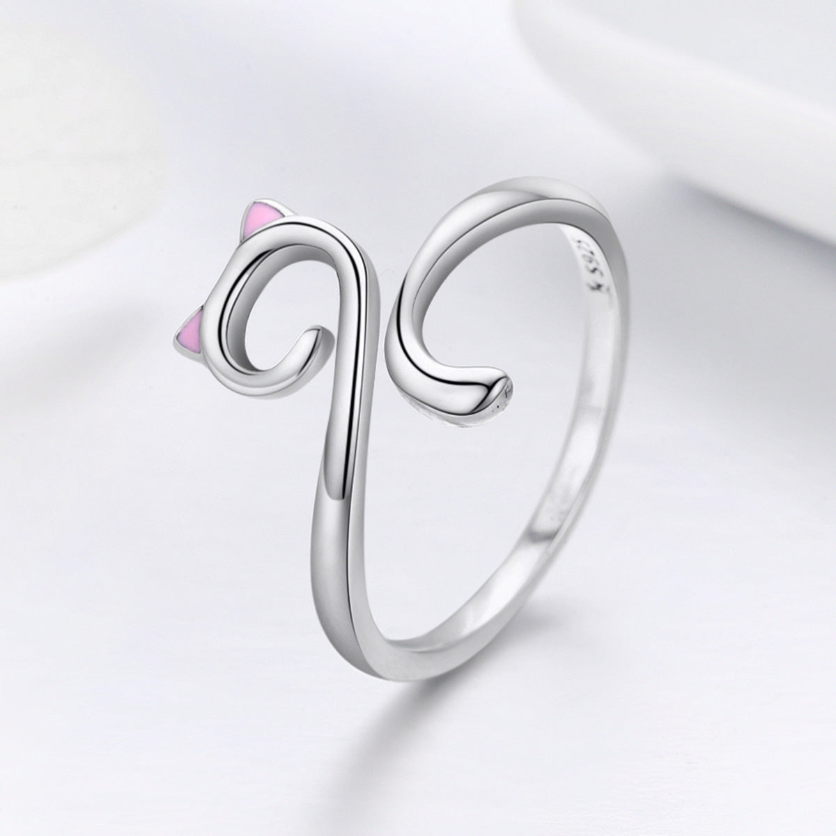 S925 Sterling Silver Adjustable Ring for Women  DestGlow