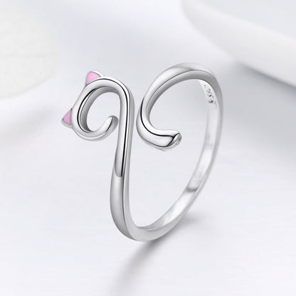 S925 Sterling Silver Adjustable Ring for Women  DestGlow