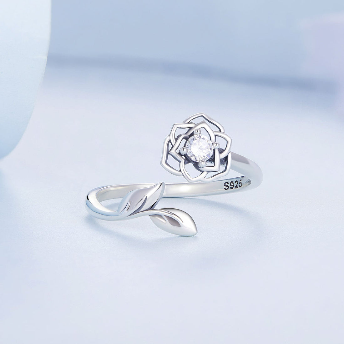 S925 Sterling Silver Pavé Setting CZ Ring for Women  DestGlow