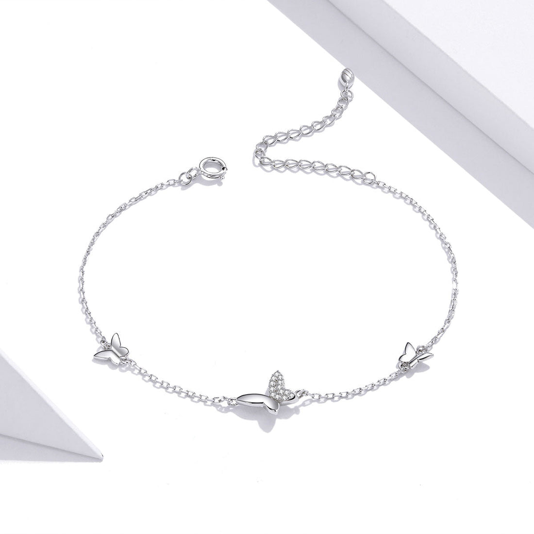 925 Sterling Silver Pavé Setting CZ Bracelet for Women  DestGlow