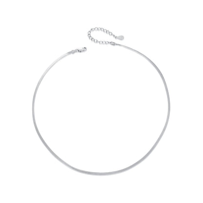 925 Sterling Silver Necklaces for Women - Length 400mm  DestGlow