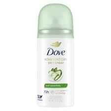 Dove Cool Essentials Travel Size Dry Spray Deodorant (Cucumber &amp; Green Tea) 1 oz