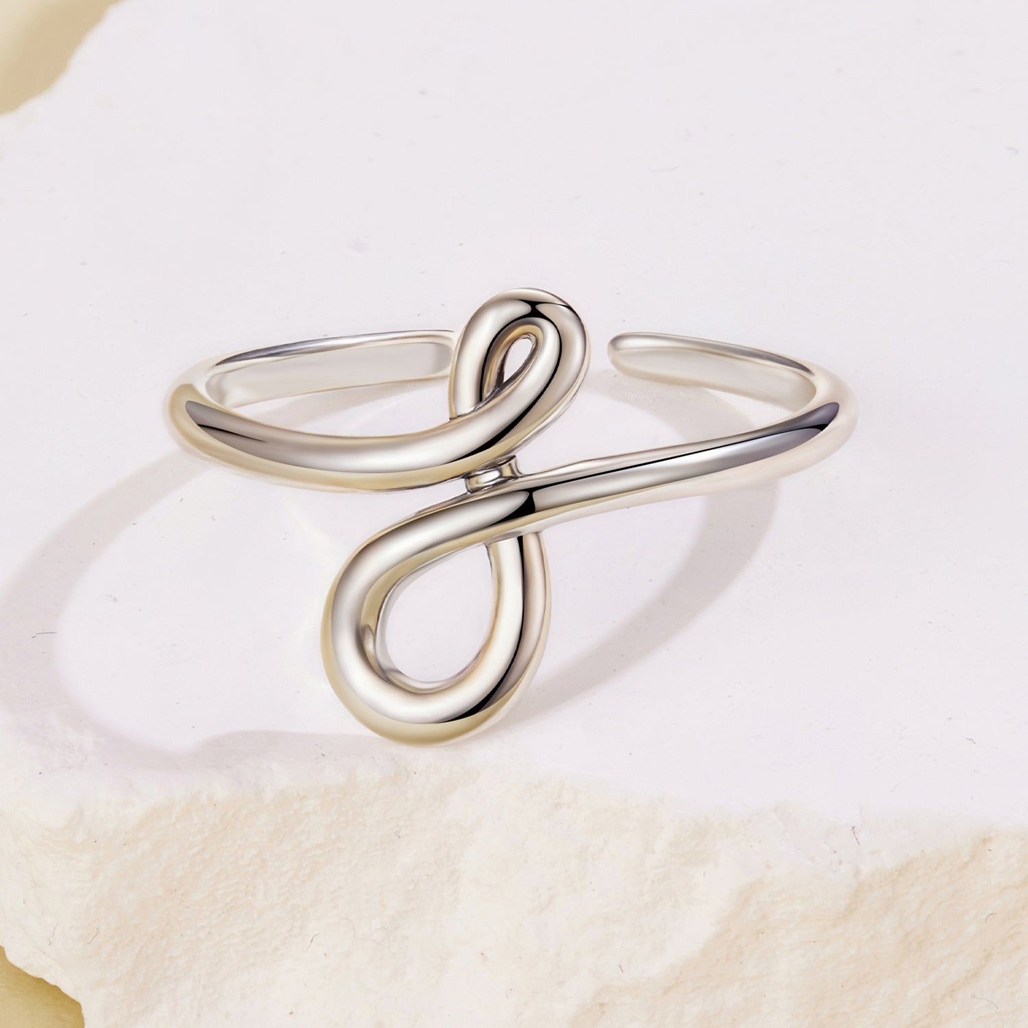 925 Sterling Silver Oxidized Silver 0.16 cm Ring  DestGlow
