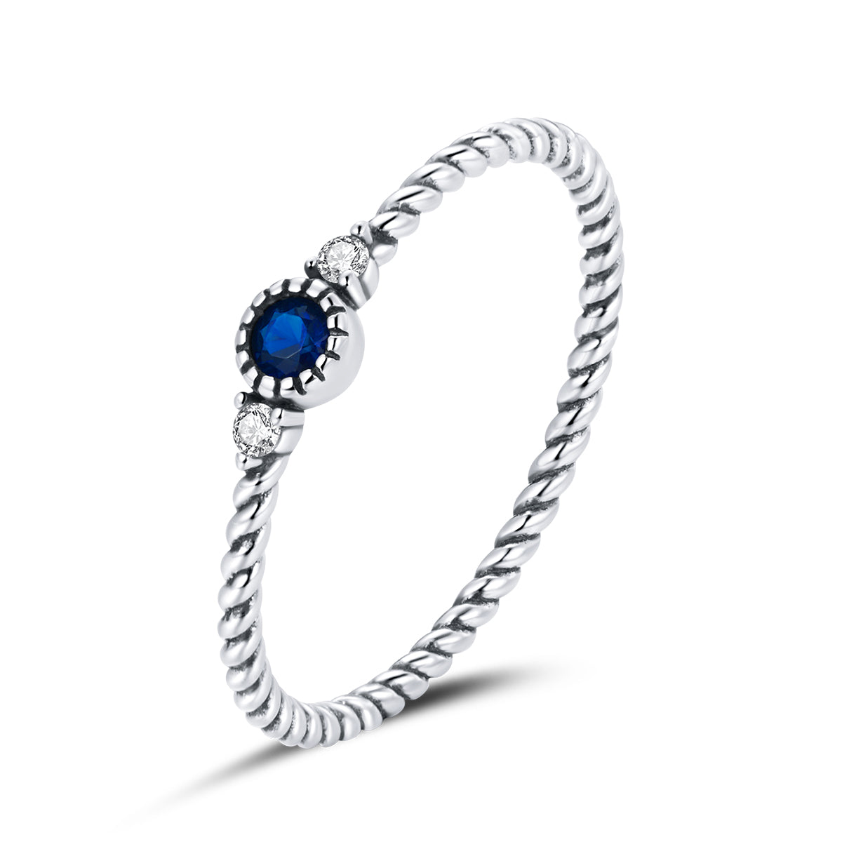 925 Sterling Silver Oxidized Silver CZ Pavé Setting Ring Size 6.0 for Women  DestGlow