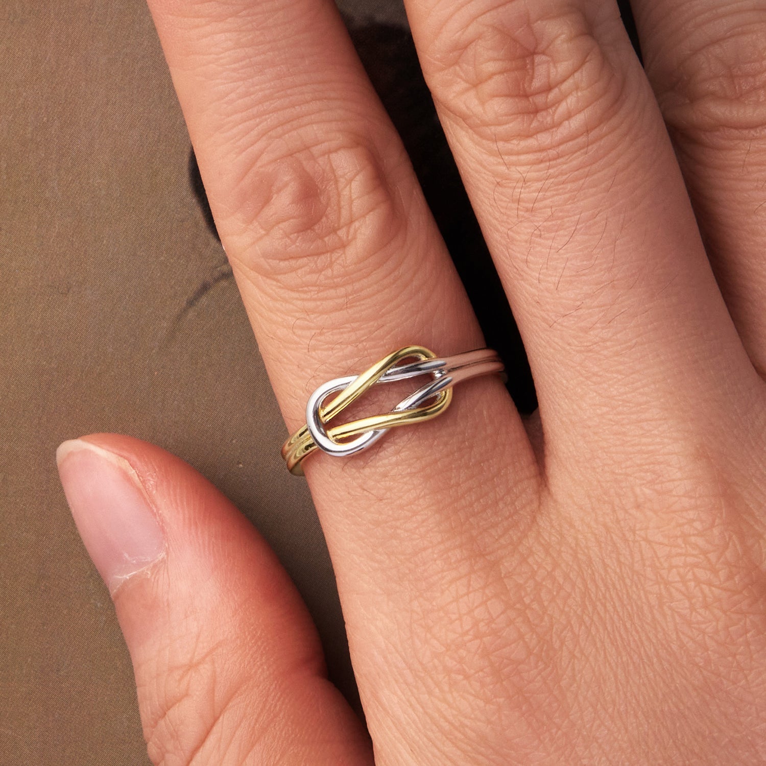 925 Sterling Silver Plated White Gold Ring for Women  DestGlow