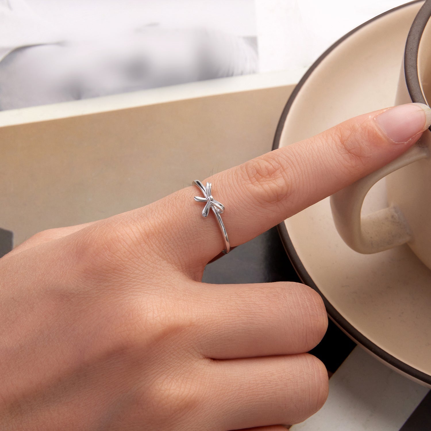 925 Sterling Silver Oxidized Silver Ring for Unisex  DestGlow