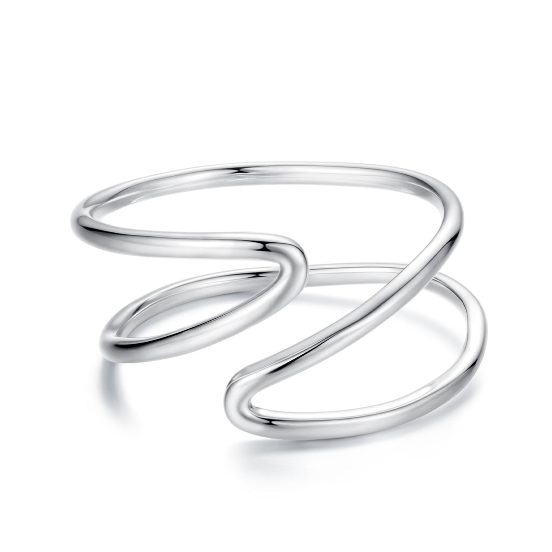 925 Sterling Silver Oxidized Silver 0.12-0.9cm Ring for Unisex  DestGlow