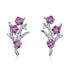 925 Sterling Silver Earrings with Pavé Setting CZ for Women  DestGlow