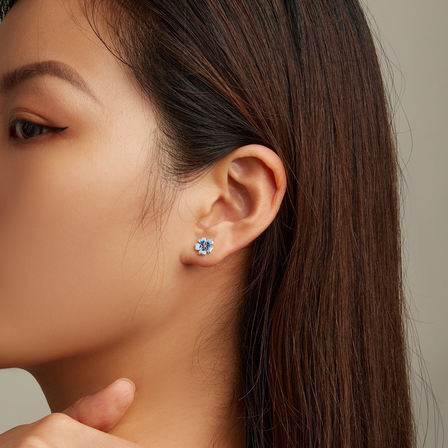 925 Sterling Silver Enamel Earrings for Women  DestGlow