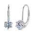 925 Sterling Silver 0.5 Carat Moissanite Earrings for Women  DestGlow