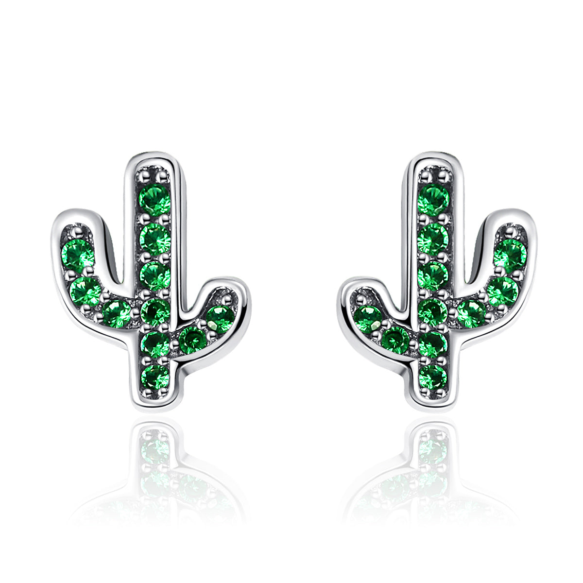 925 Sterling Silver 0.60 Carat Cubic Zirconia Earrings for Women  DestGlow
