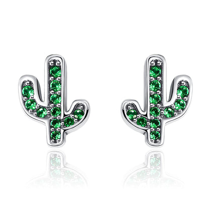 925 Sterling Silver 0.60 Carat Cubic Zirconia Earrings for Women  DestGlow