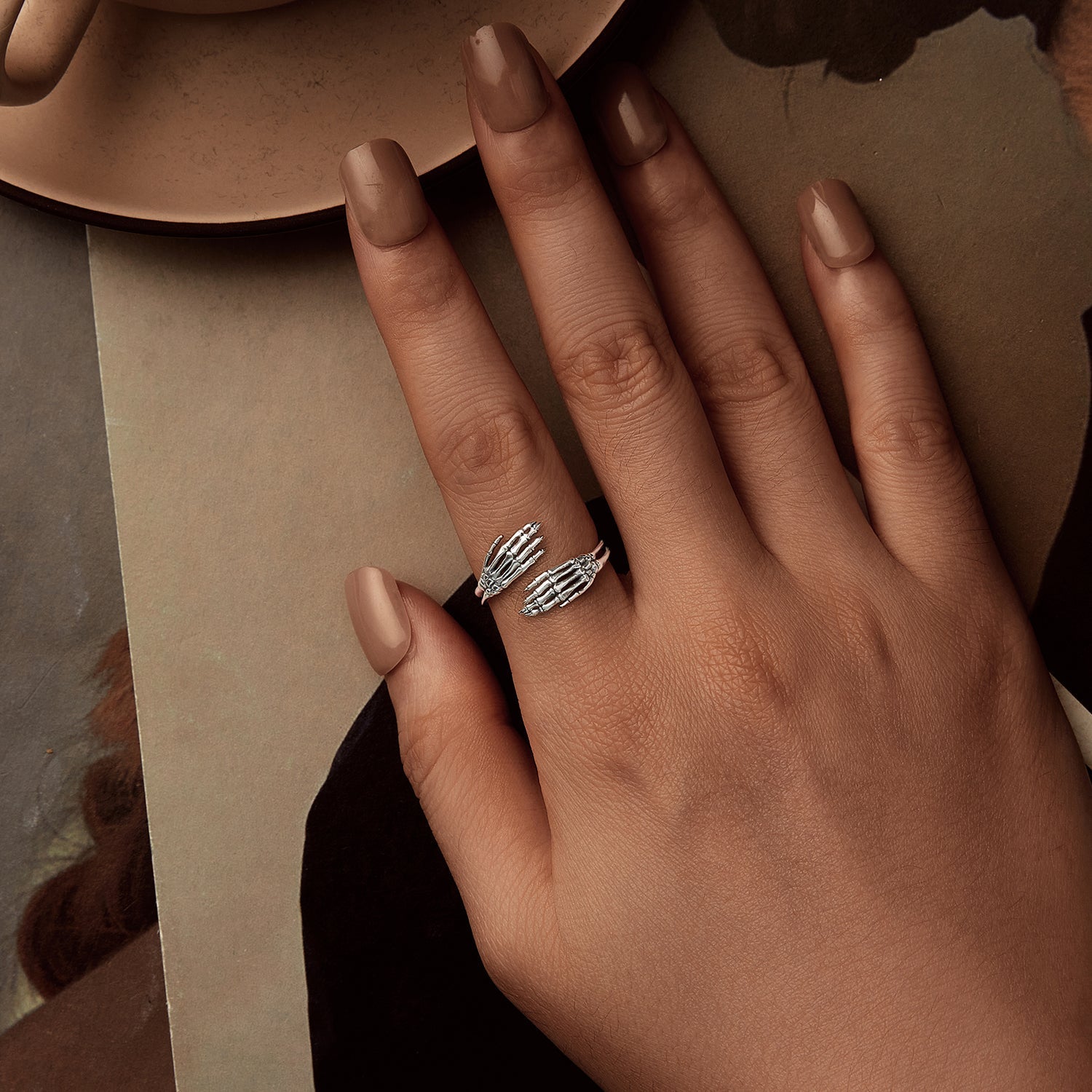 925 Sterling Silver Oxidized 0.2cm Ring  DestGlow