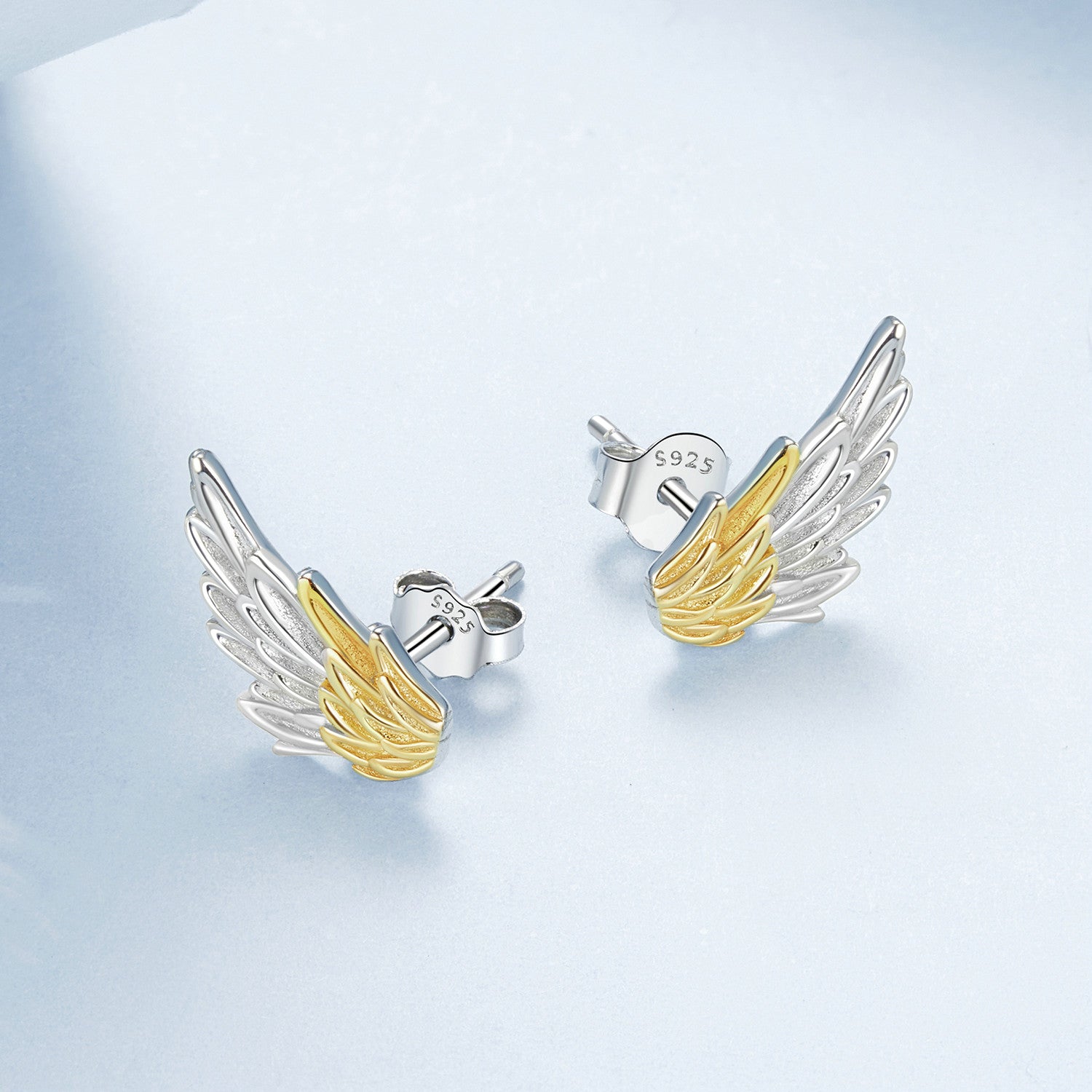 925 Sterling Silver Earrings with White Gold Plating for Women  DestGlow