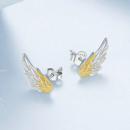925 Sterling Silver Earrings with White Gold Plating for Women  DestGlow
