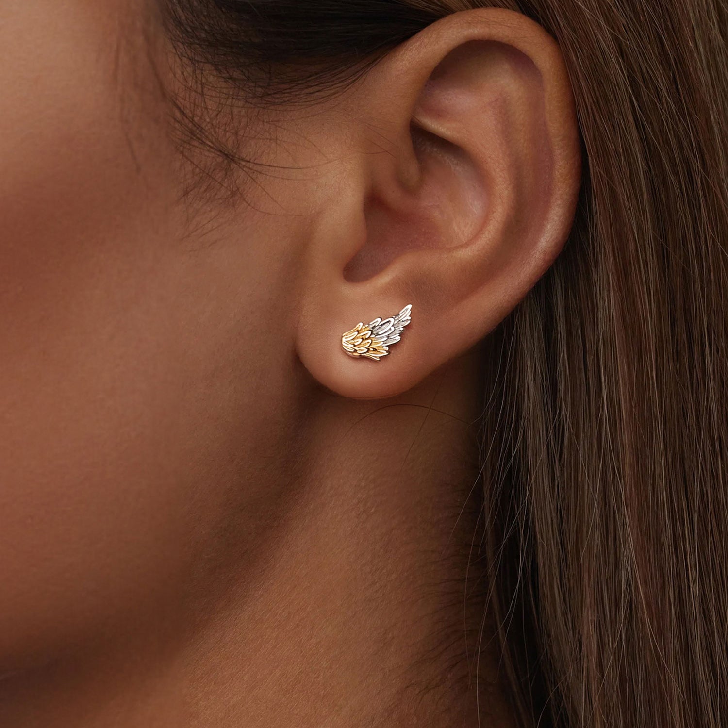 925 Sterling Silver Earrings with White Gold Plating for Women  DestGlow