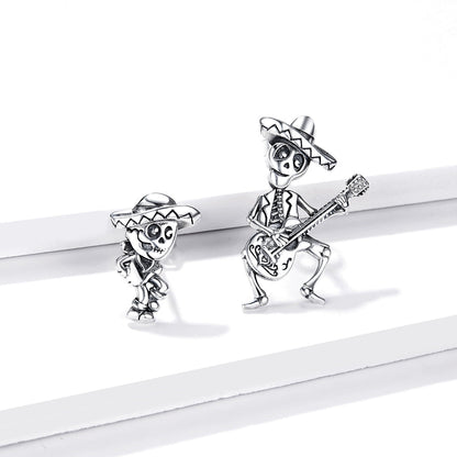 S925 Oxidized Silver Earrings Size 1.5*1cm, 2.4*1.3cm for Women  DestGlow