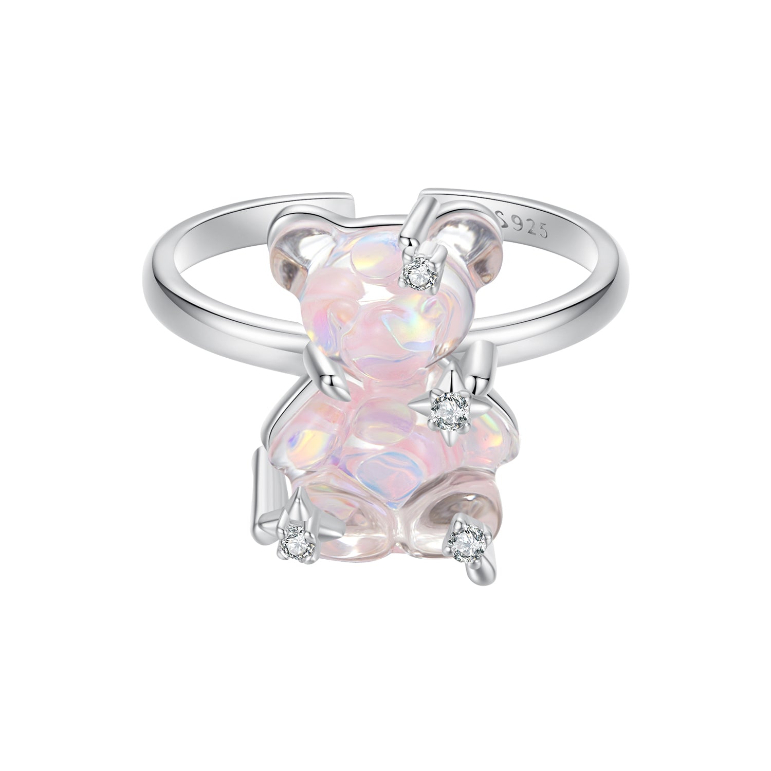 925 Sterling Silver Ring with Pavé Setting CZ for Women  DestGlow