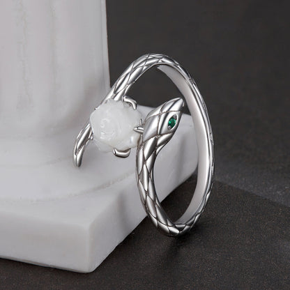 925 Sterling Silver White Gold Plated Ring with Cubic Zirconia for Women  DestGlow