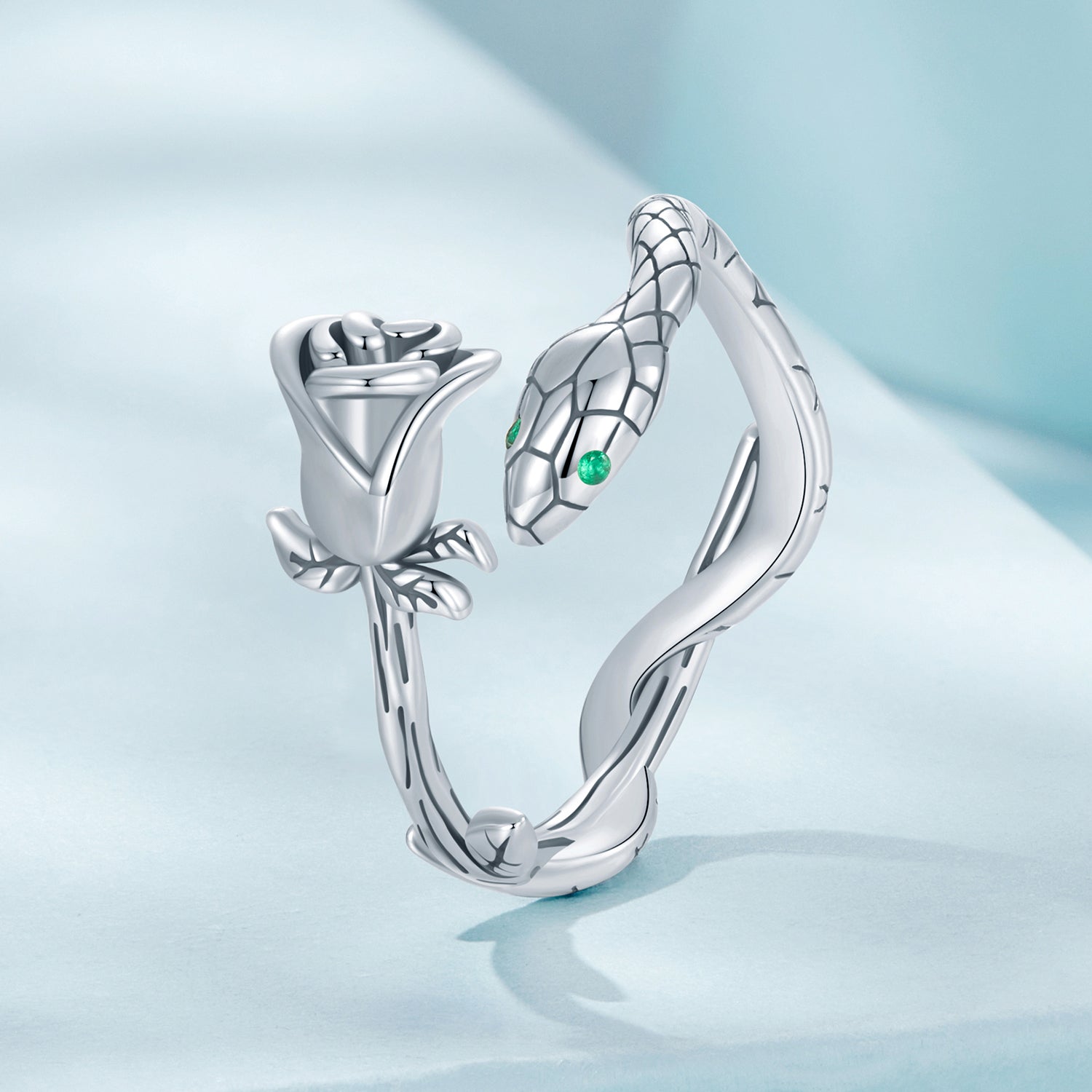 925 Sterling Silver 2mm Pave Setting CZ Ring  DestGlow