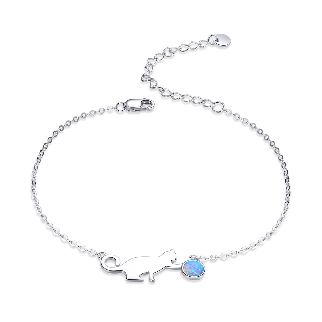 925 Sterling Silver Adjustable Bracelet for Unisex  DestGlow