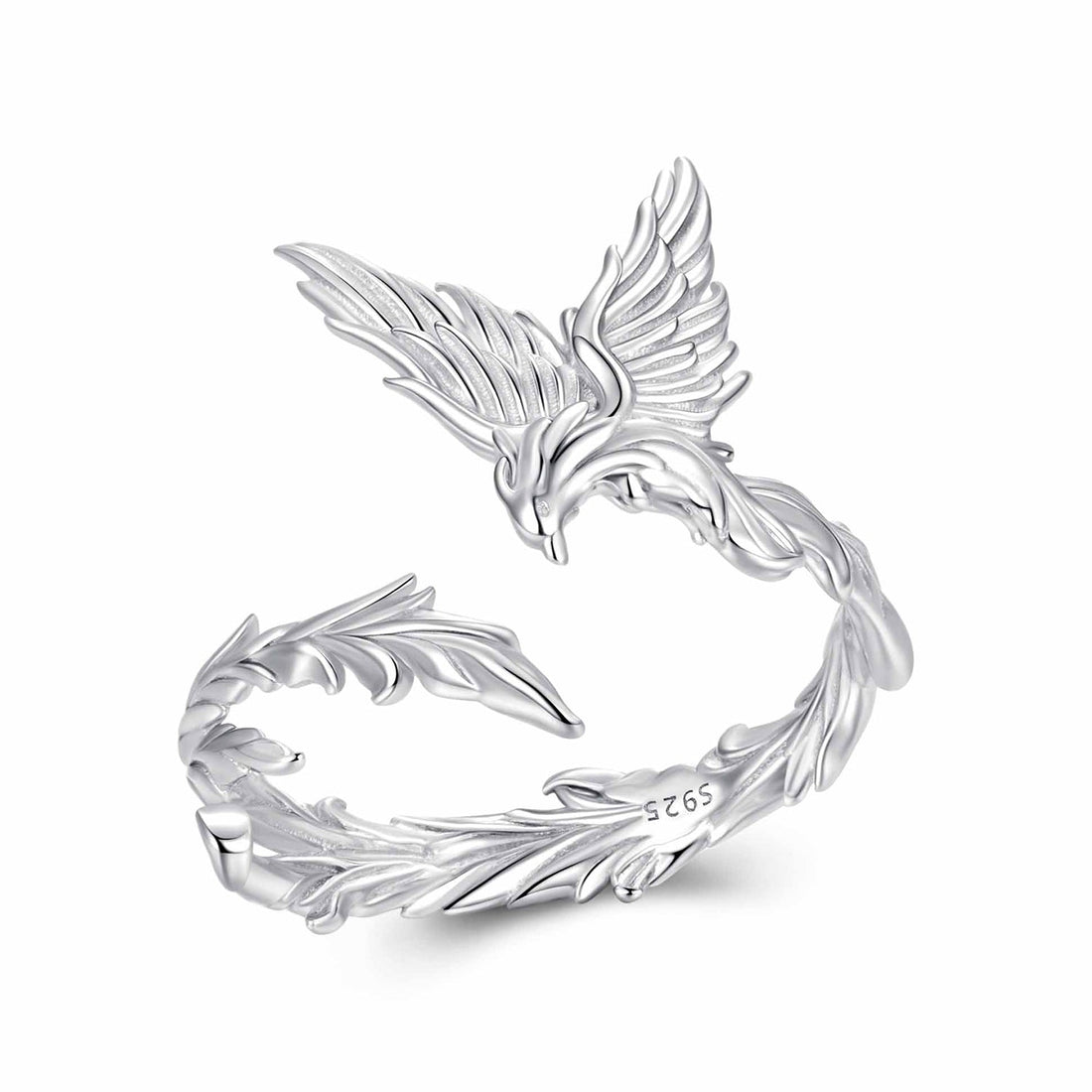 925 Sterling Silver White Gold Plated Rings  DestGlow
