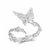 925 Sterling Silver White Gold Plated Rings  DestGlow