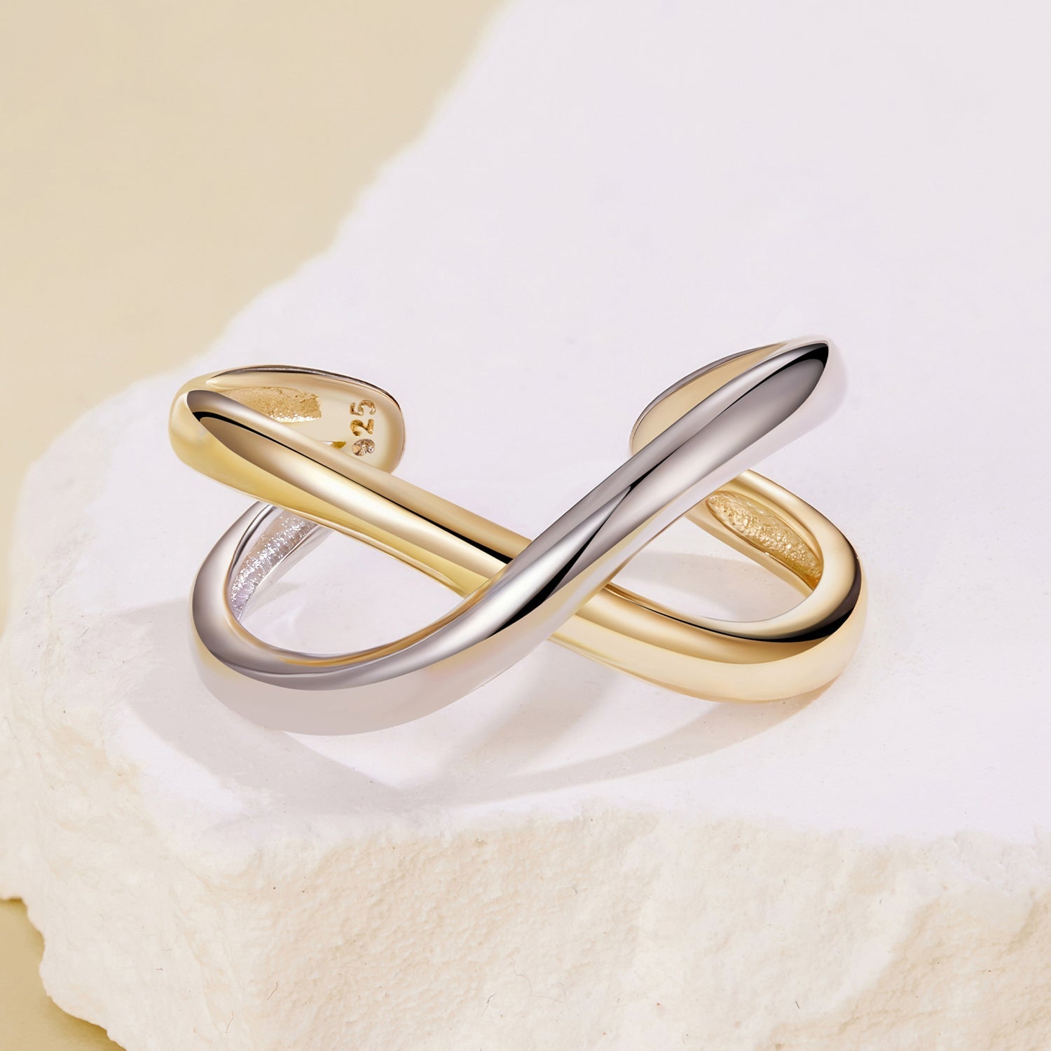 925 Sterling Silver Ring | Width 0.3-1.0cm | Women  DestGlow