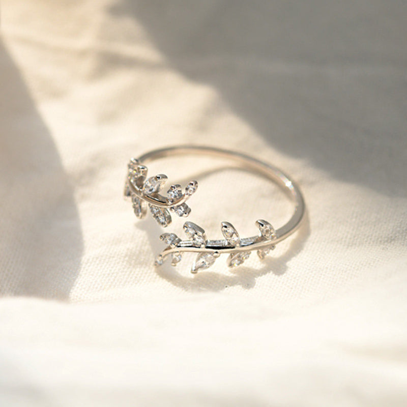 925 Sterling Silver Pavé Setting CZ Ring  DestGlow