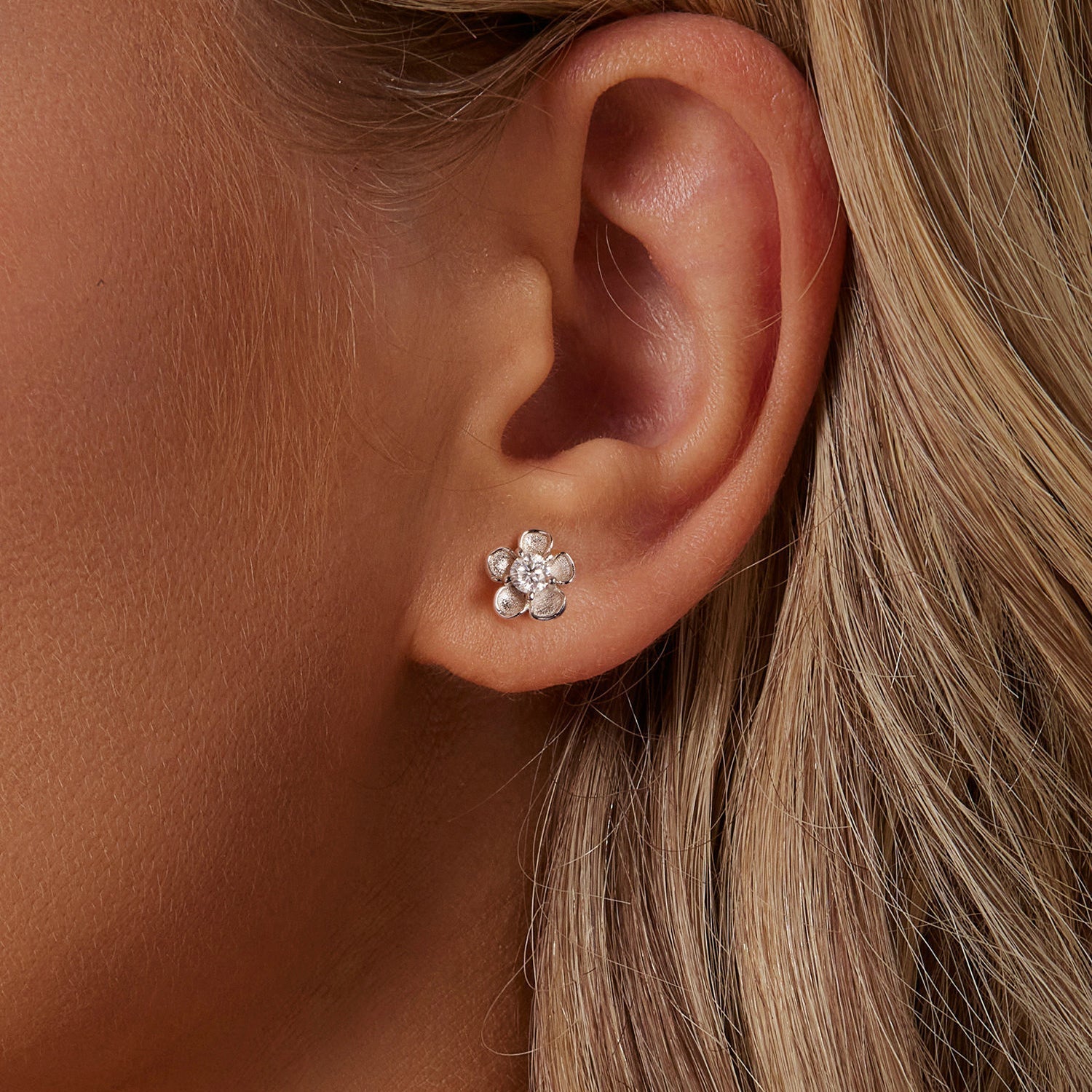 S925 Sterling Silver 3.00 Carat Moissanite Earrings for Women  DestGlow