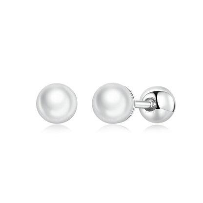 925 Sterling Silver Quality Shell Pearl Earrings for Women  DestGlow