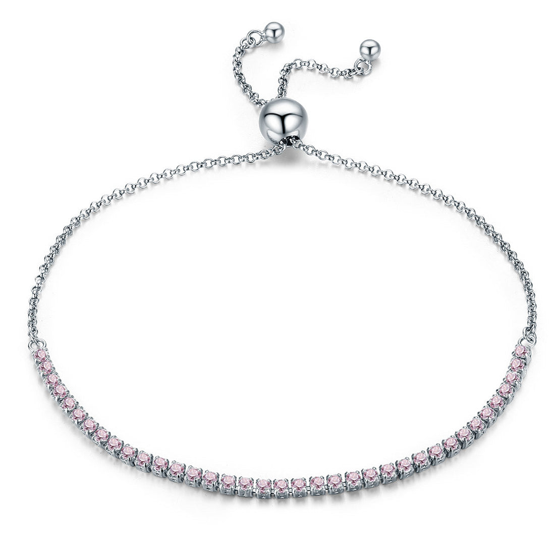 925 Sterling Silver Bracelet 27cm for Women  DestGlow