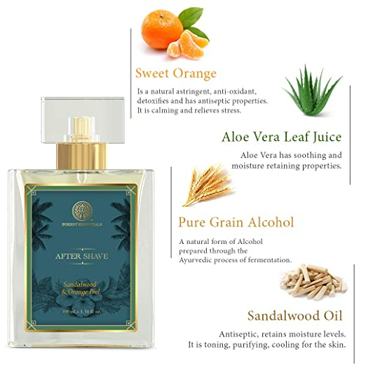 Forest Essentials After Shave Spray Sandalwood &amp; Orange Peel