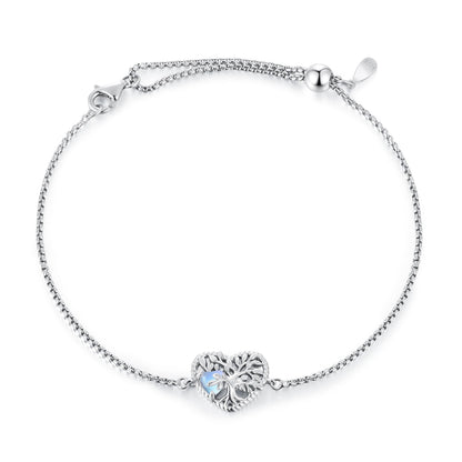 925 Sterling Silver Moonstone Bracelet for Women  DestGlow