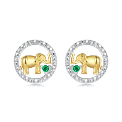 925 Sterling Silver Earrings with CZ in White Gold Plated for Women  DestGlow