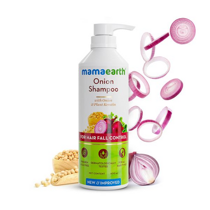 Mamaearth Onion Shampoo For Hair Fall Care