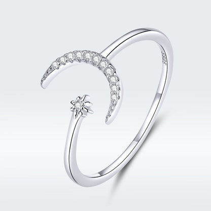 925 Sterling Silver Ring with Pavé Setting CZ  DestGlow