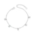 925 Sterling Silver Plated Platinum CZ Bracelet for Women  DestGlow