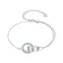 925 Sterling Silver CZ Pavé Setting Bracelet  DestGlow