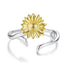 925 Sterling Silver Plated White Gold Ring for Women  DestGlow