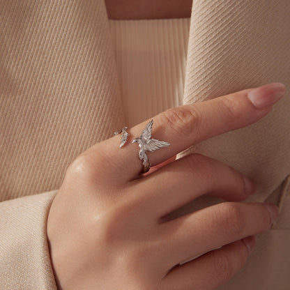 925 Sterling Silver White Gold Plated Rings  DestGlow