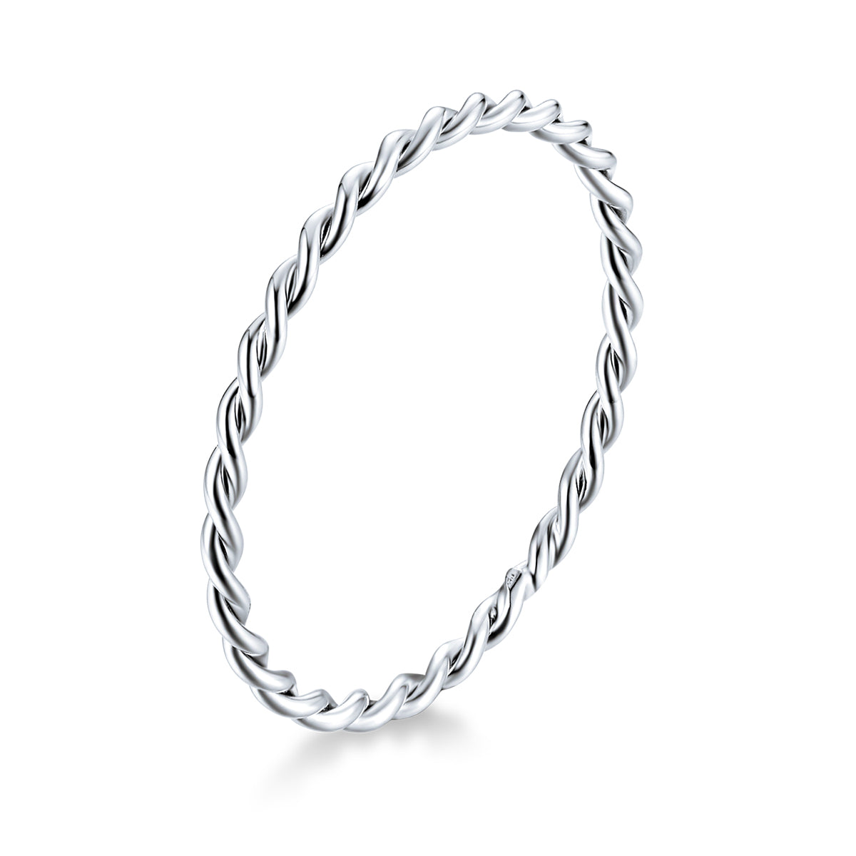 925 Sterling Silver Plated Platinum Ring Size 6.0 for Women by Bids.com