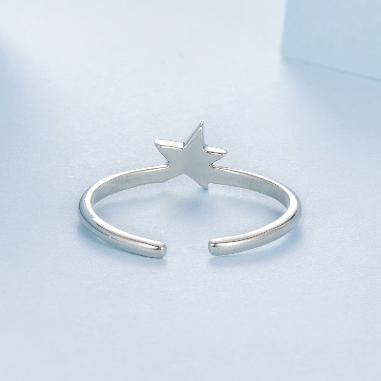925 Sterling Silver Star Ring for Women  DestGlow