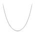 925 Sterling Silver White Gold Plated 40+5cm Necklace for Women  DestGlow