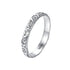 925 Sterling Silver Oxidized 2.8mm Band Ring Size 6.0 for Women  DestGlow