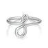 925 Sterling Silver Oxidized Silver 0.16 cm Ring  DestGlow