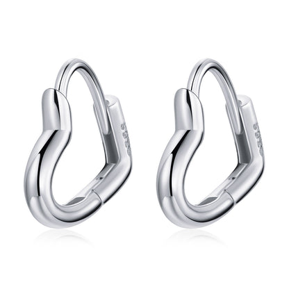 925 Sterling Silver &amp; Platinum Earrings for Women  DestGlow