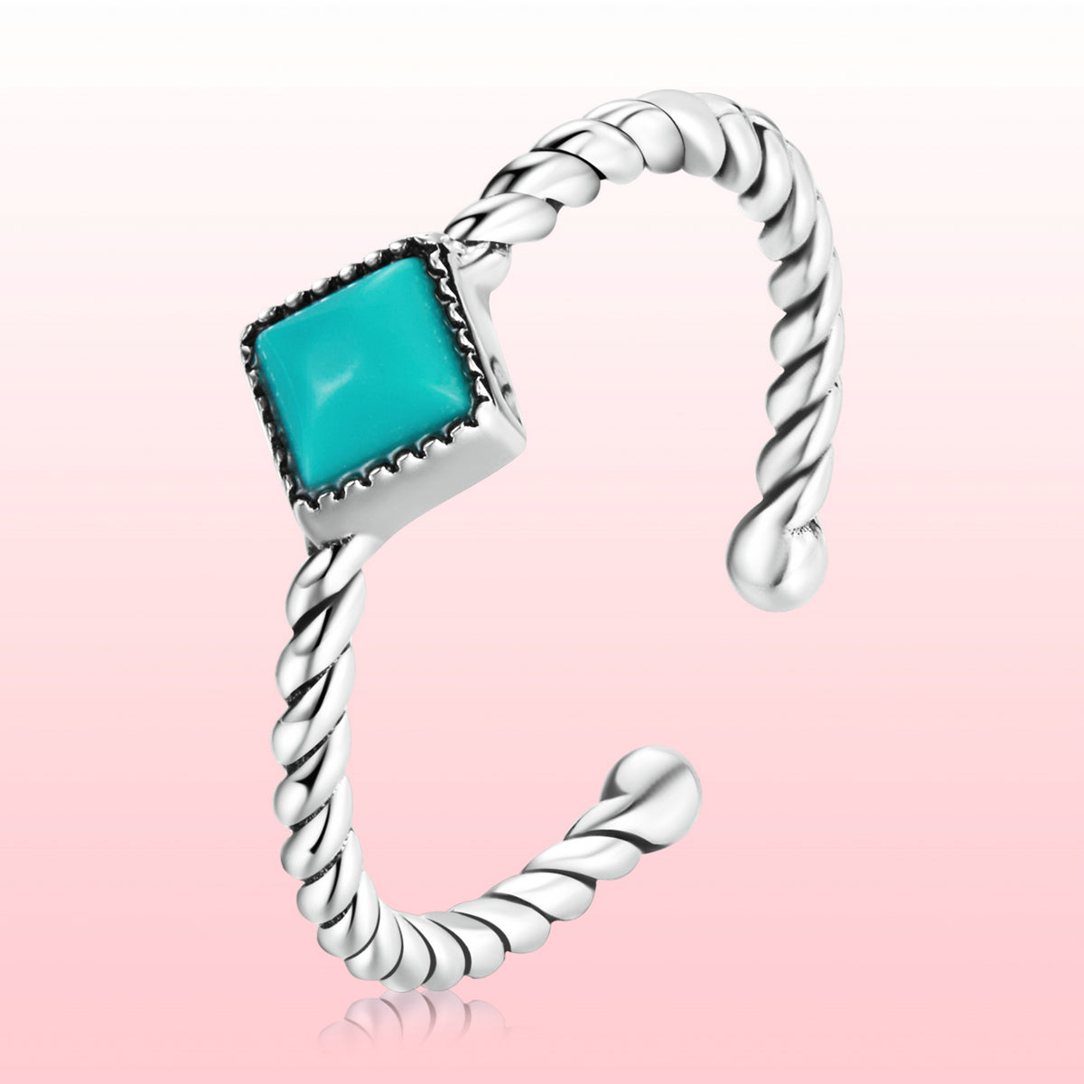 925 Sterling Silver Stackable Pavé Setting CZ Ring for Women  DestGlow