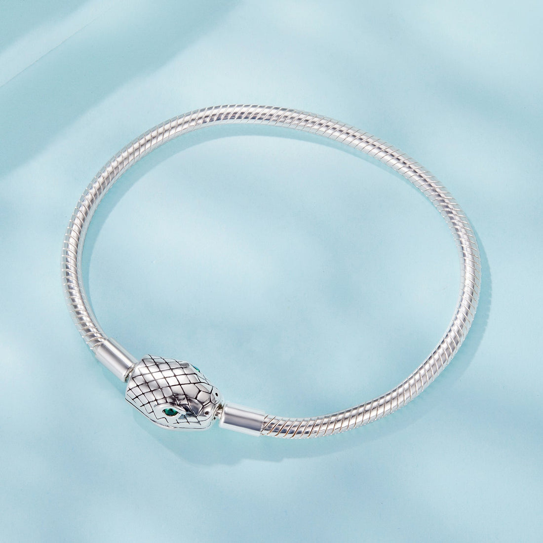 925 Sterling Silver Bracelet with CZ 17cm for Women  DestGlow